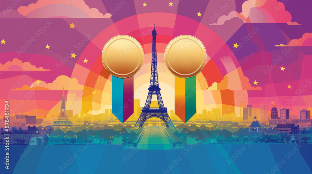 background olympic game 2024 background olympic game 2024