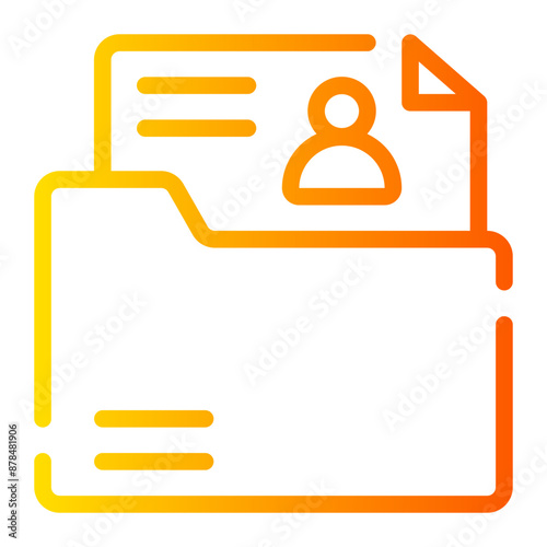 portfolio gradient icon
