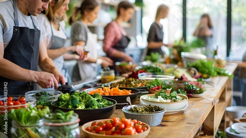 Vegetarian Cooking Class Teaches Participants to Prepare Nutritious Plant-Based Meals