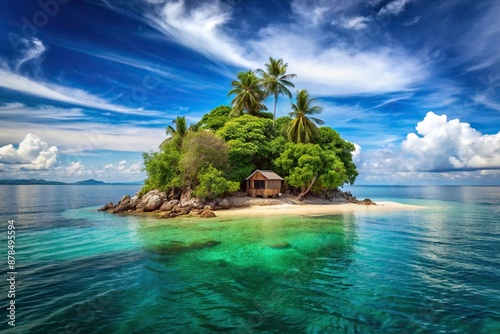 Secluded Perfection Realistic Island Hideout, Secluded, Perfection photo