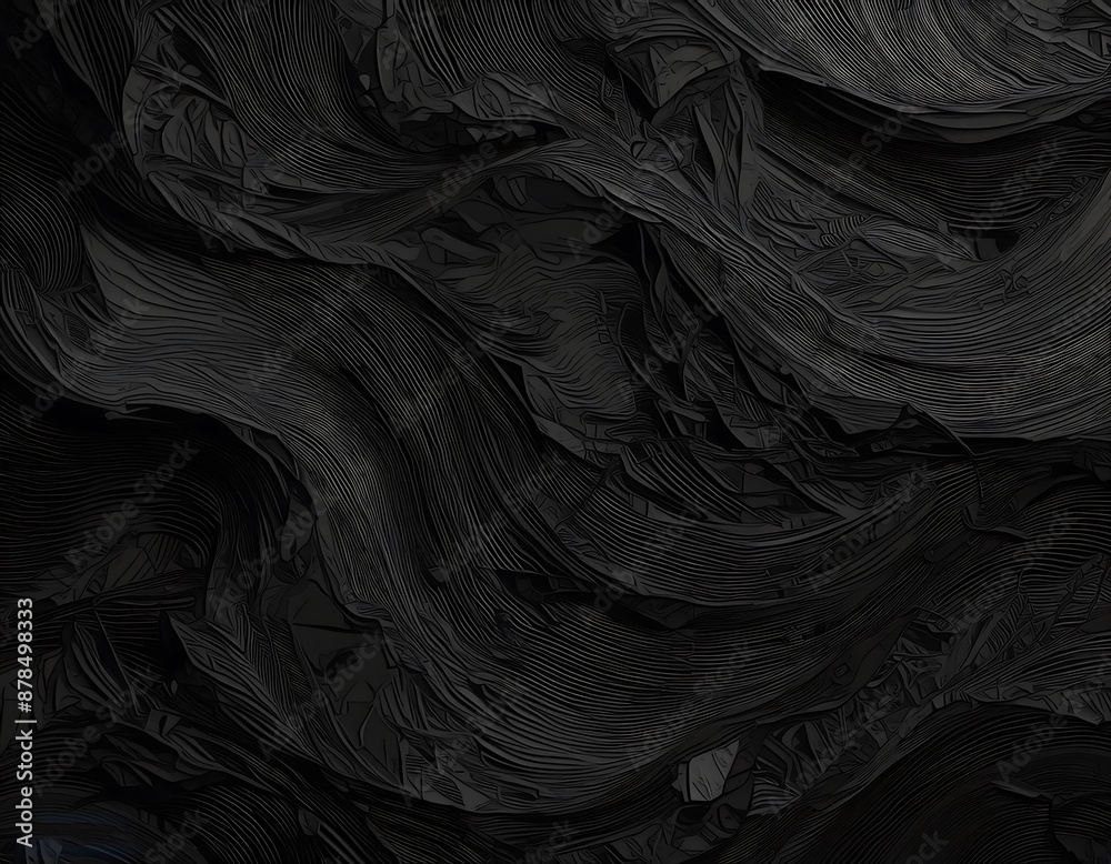 High-Resolution Black Texture Background for High-Quality Poster High-Resolution Black Texture Background for High-Quality Poster