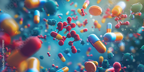 Pharmaceutical Compounds in Motion: A Dynamic Representation of Drug Molecules and Their Interactions