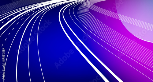 Abstract background. Light effect. Technology innovation, information-technology, digital-technology. For cover, poster, banner. Vector illustration EPS10