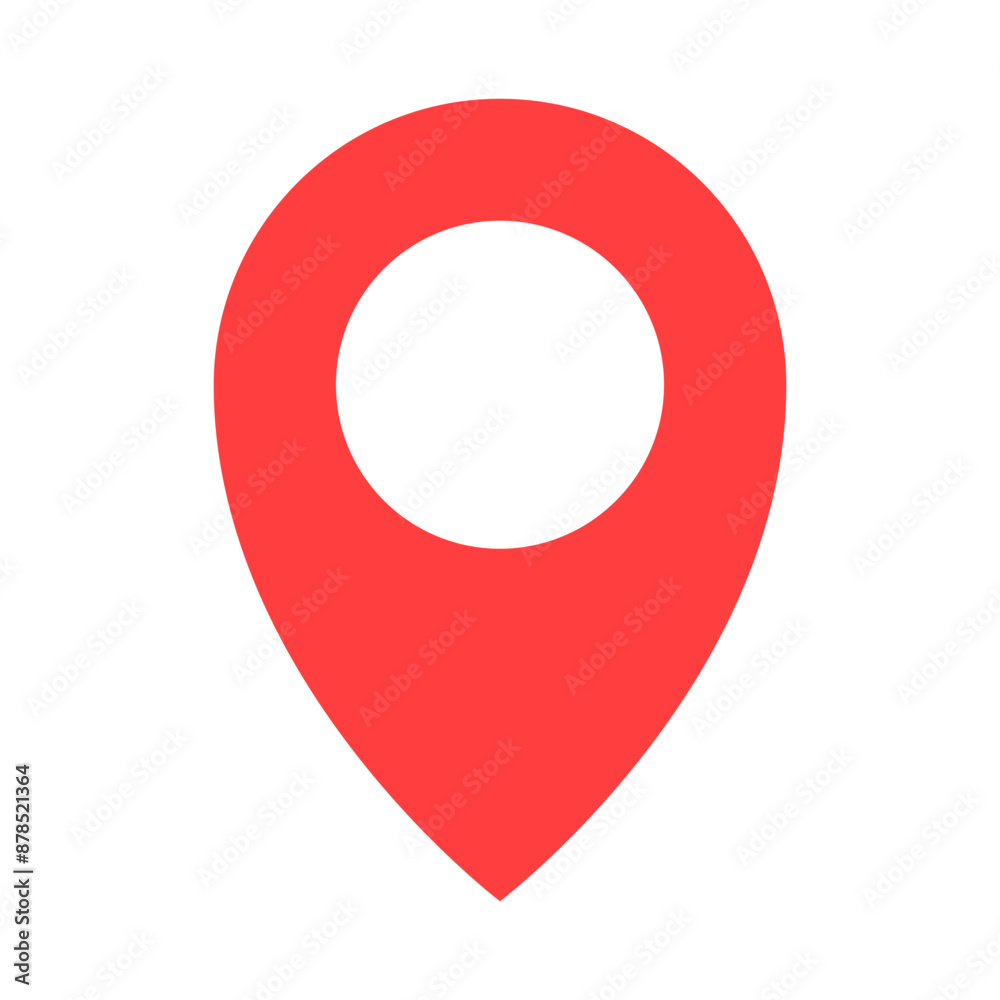 Vector location icons on a white background. Vector location icons on a white background.