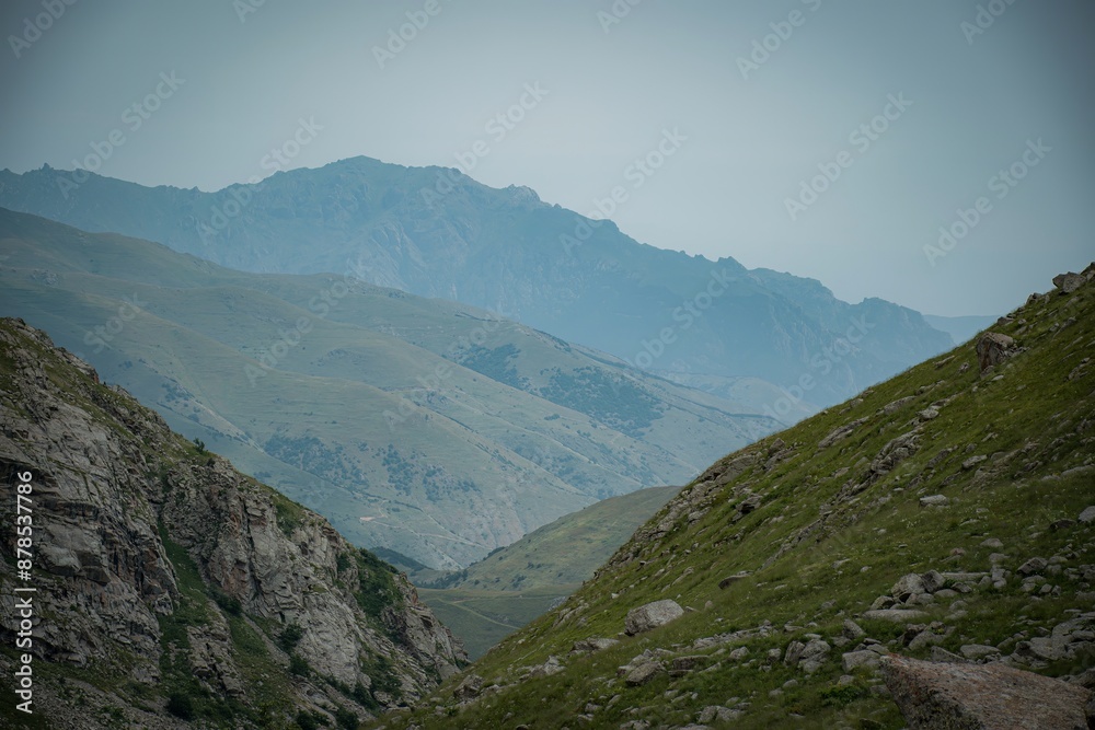 Naklejka premium mountains in the mountains