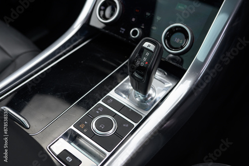 Detail of Automatic Gear Shift in Vehicle photo