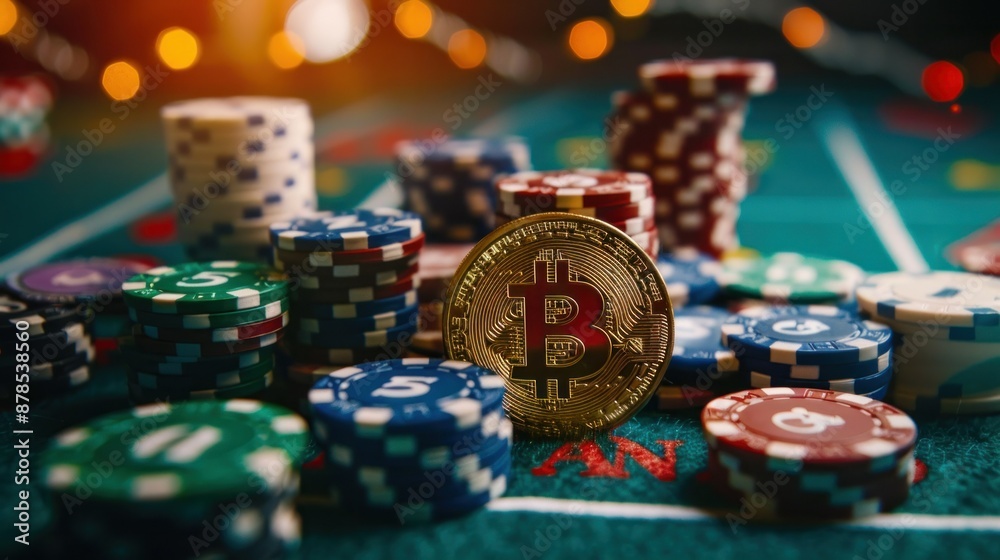 Online Betting, Blockchain gambling, bitcoin casino chips