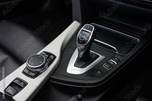 Car Interior: Automatic Gear Stick photo