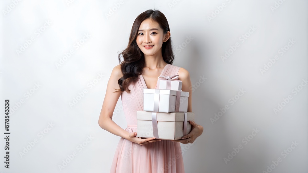 Stylish Young Woman: A Portrait of Fashionable Asian Beauty Stylish Young Woman: A Portrait of Fashionable Asian Beauty