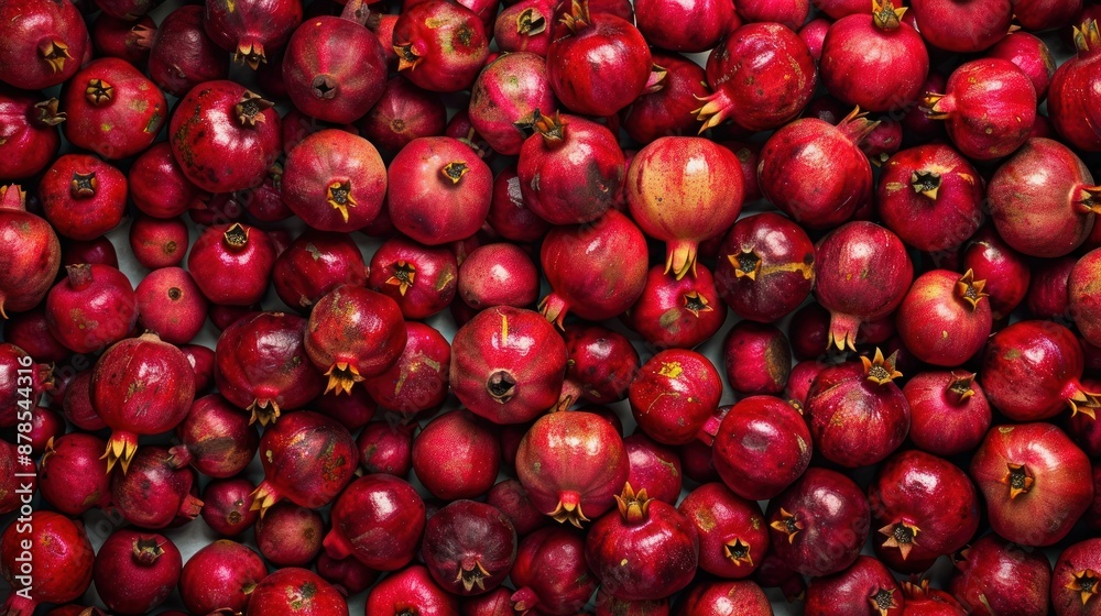 Pomegranate garnet fruit background pattern Pomegranate garnet fruit background pattern