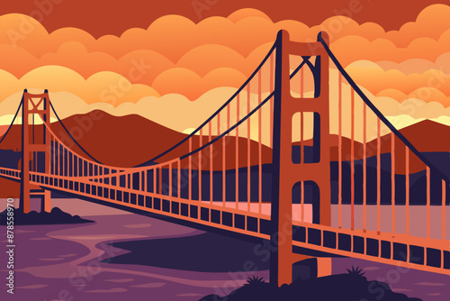 An Iconic San Francisco Suspension Marvel golden gate bridge, bridge, city, Connecting the City to Marin County, Offering Unparalleled Views, Rich History, and Engineering Brilliance.
