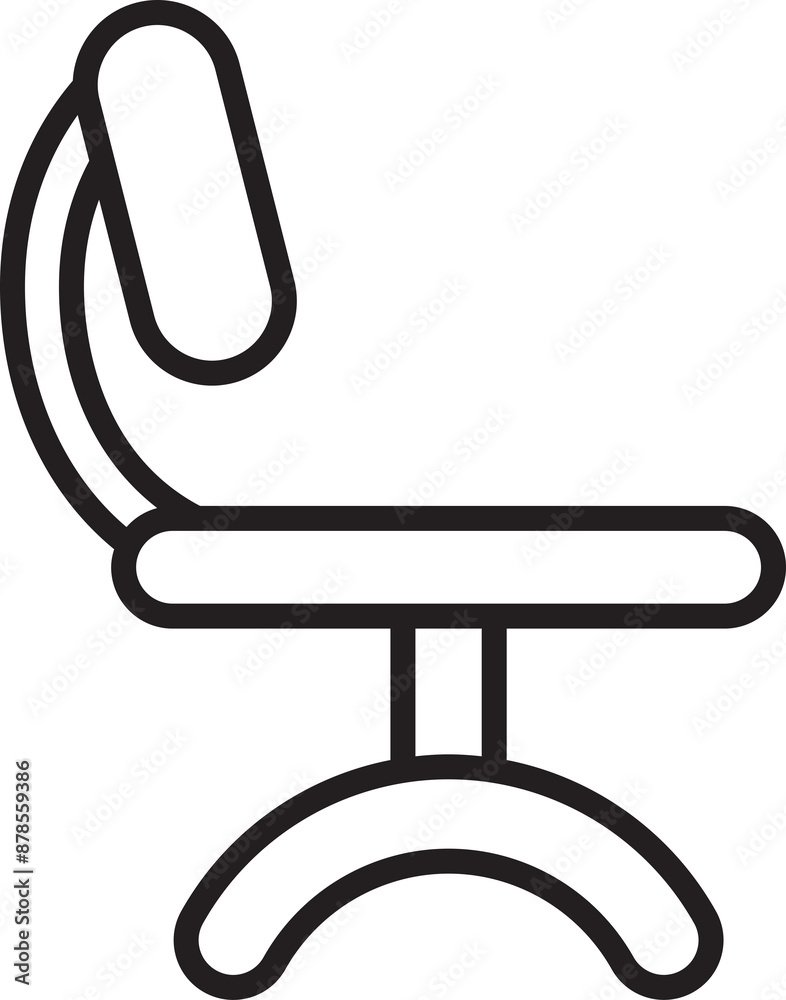 Office Chair Icon Line Art
Office Chair Icon Line Art