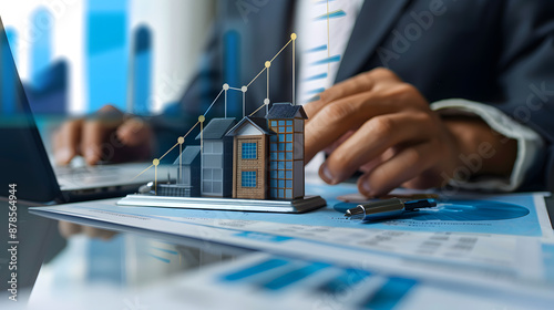 Investors analyzing real estate market trends focus on identifying the best opportunities for profitable investments.They review various data sources,such as property prices,rental rates,vacancy rates photo