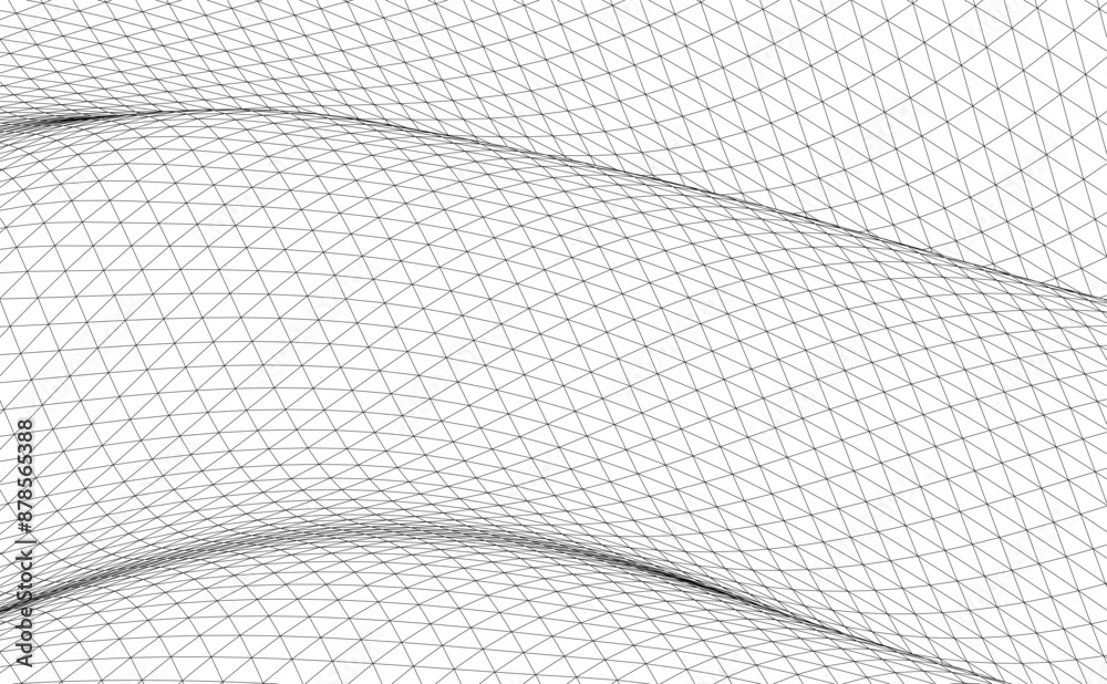 Abstract wave background vector illustration