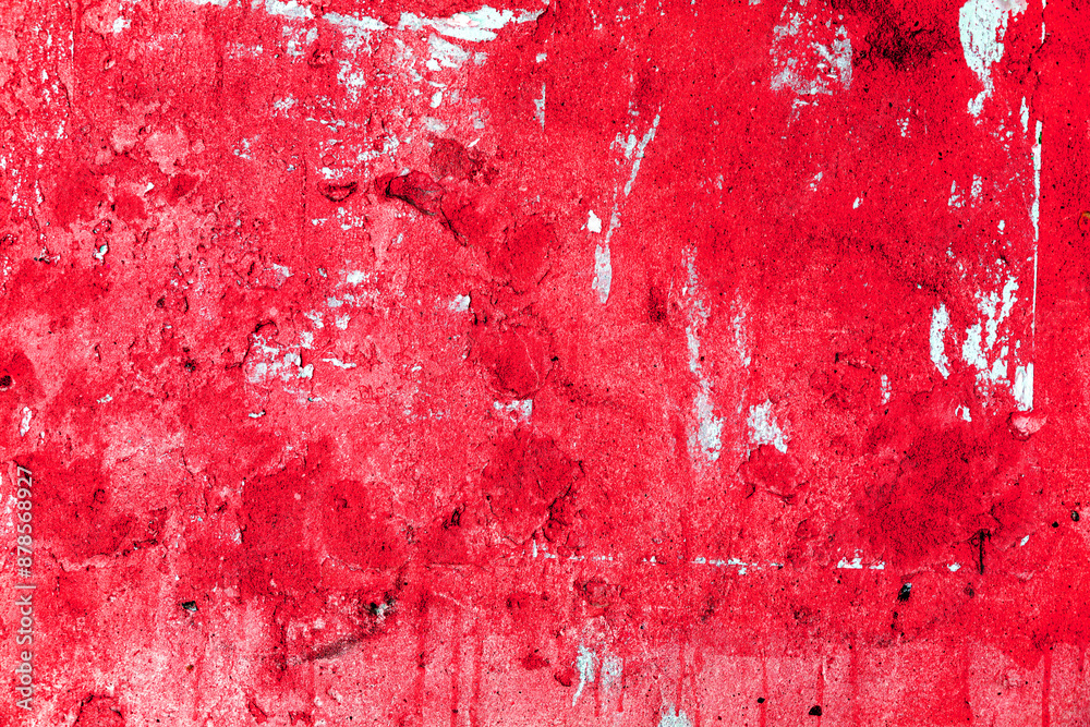 Naklejka premium Old concrete wall fragment