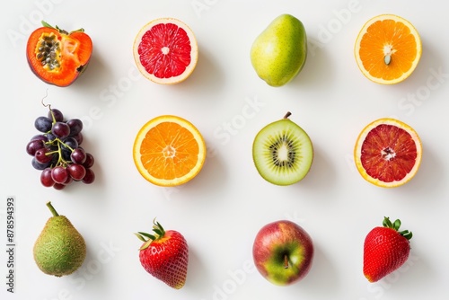 Fruit Arrangement: A Colorful Still Life © LMNZR Empire
