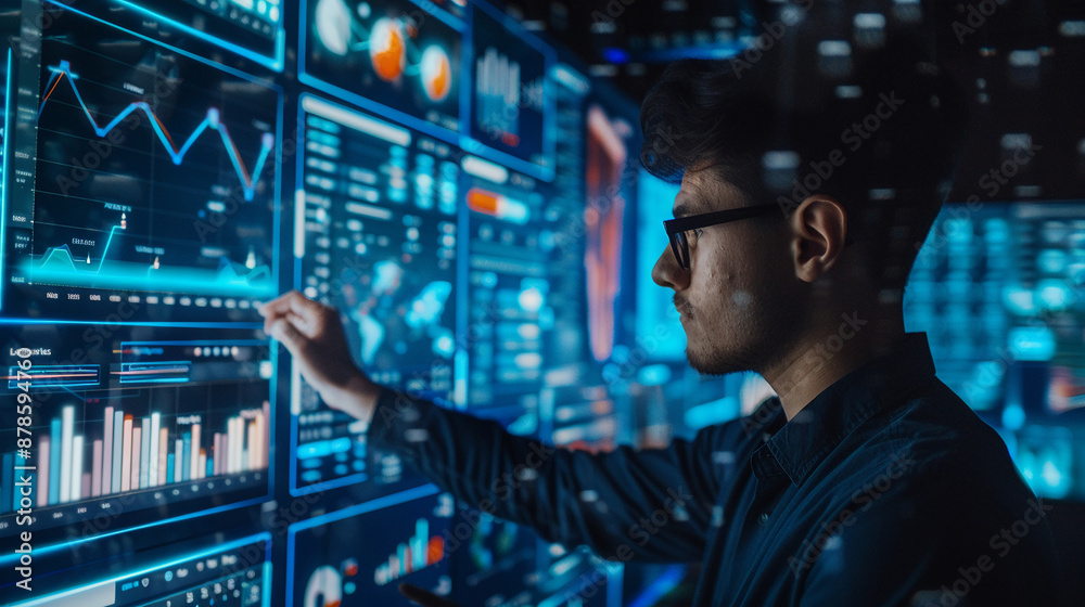 A data scientist developing a clustering algorithm.