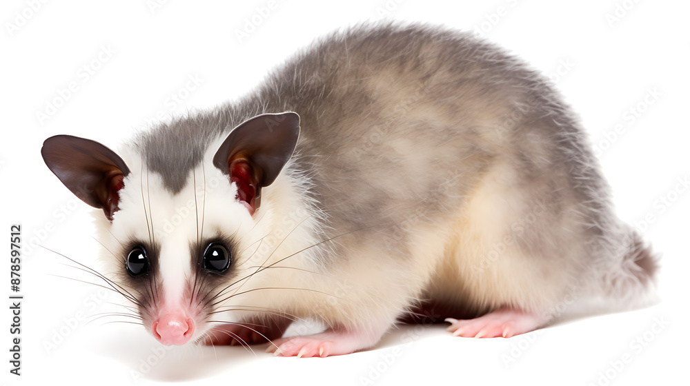 A cute, white and grey sugar glider with big eyes, perfect for nature, animal, and pet-related projects.
A cute, white and grey sugar glider with big eyes, perfect for nature, animal, and pet-related projects.