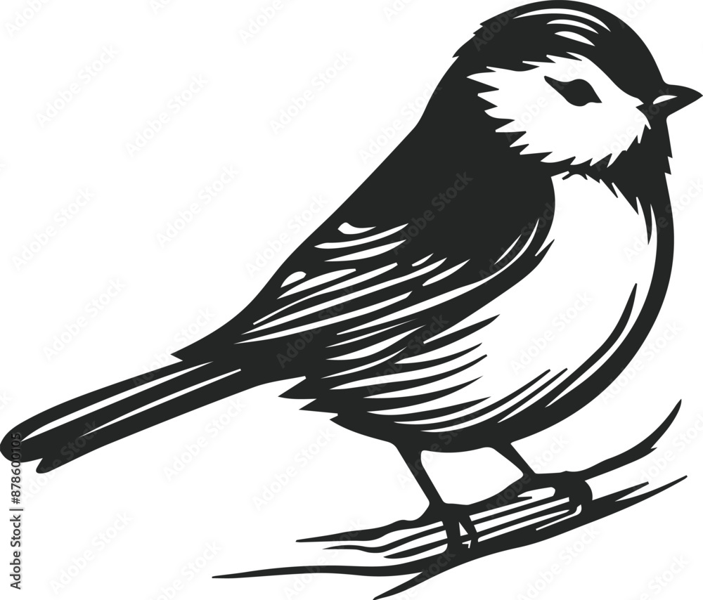 Fototapeta premium silhouette of a bird