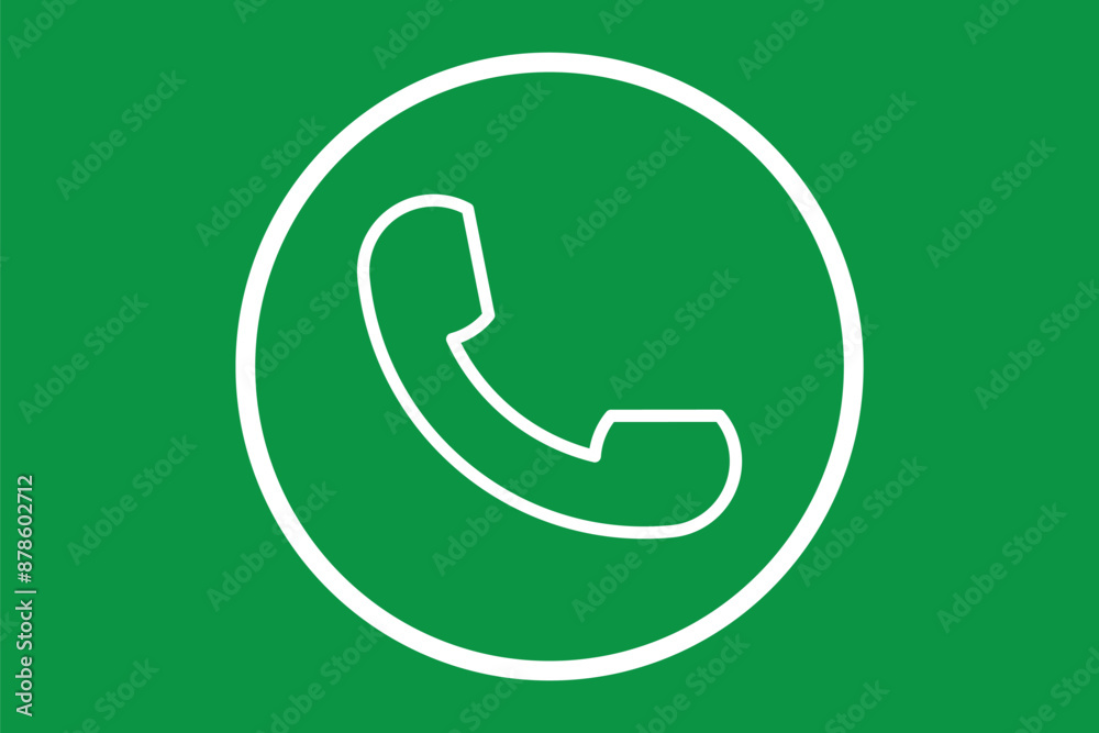 Phone call accept and decline buttons icon Vector illustration. Phone call symbol icon. Phone call accept and decline buttons icon Vector illustration. Phone call symbol icon.