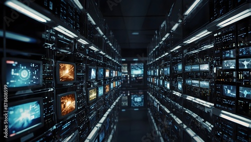 A society in flux due to technological advancements ai_generated
