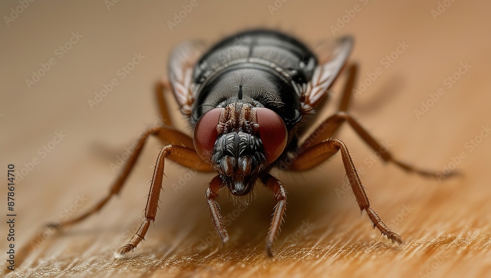 Naklejka premium insect macro photo