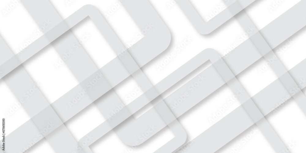 Seamless abstract technology line triangle diamond square background. Geometric lines white abstract modern geomatics background splash template for web design and site decoration.