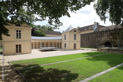 Le théâtre de verdure, ville de Beaune, département de la Côte d'Or, France photo