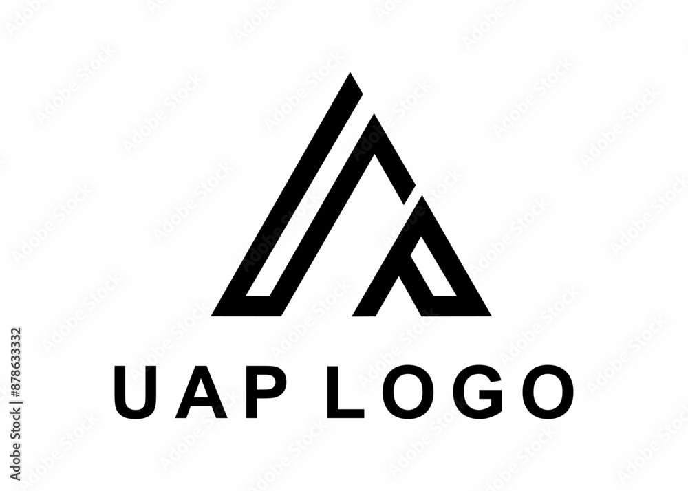 letter uap logo, design, Vector, illustration, creative icon, template letter uap logo, design, Vector, illustration, creative icon, template