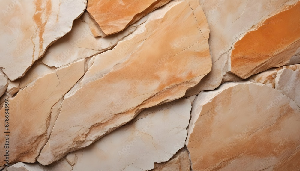 Fototapeta premium Natural bright stone texture background