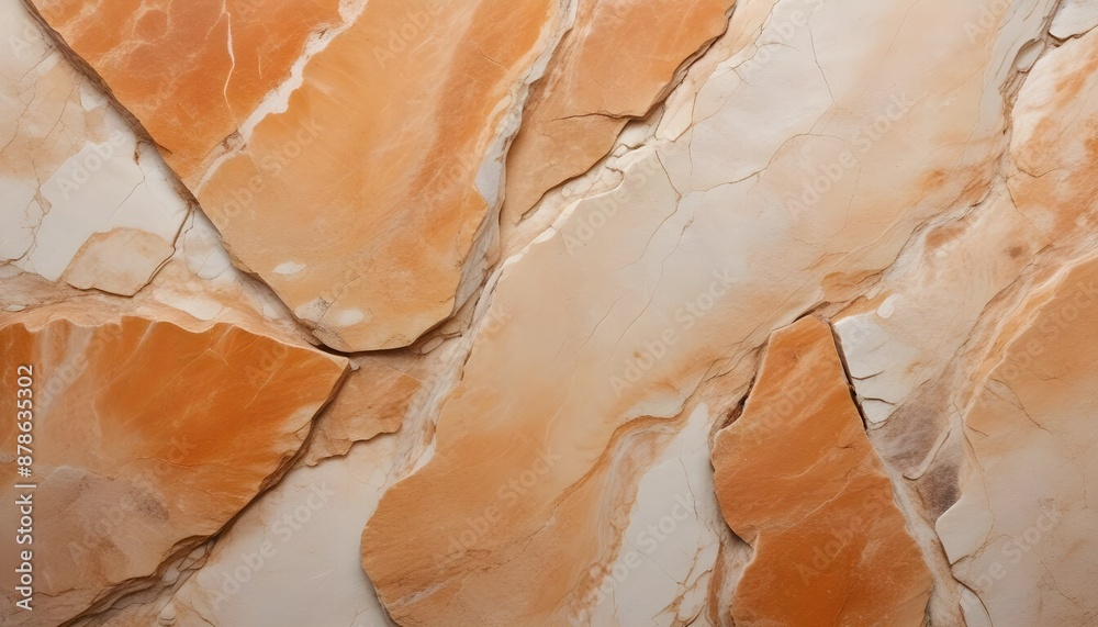 Fototapeta premium Natural bright stone texture background