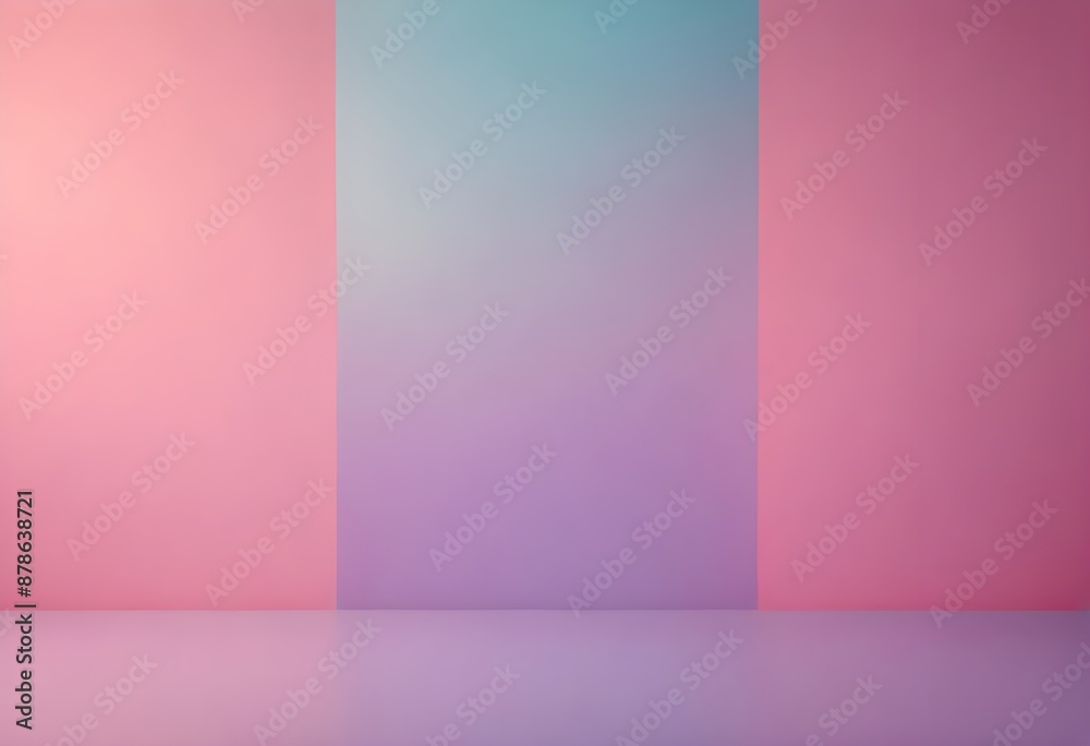 Studio background, Empty Room lilac ombre color wall and flooring. Studio display podium with blurry pink,violet and blue template.Vector banner Futuristic neon for product future cyberspace concept
Studio background, Empty Room lilac ombre color wall and flooring. Studio display podium with blurry pink,violet and blue template.Vector banner Futuristic neon for product future cyberspace concept