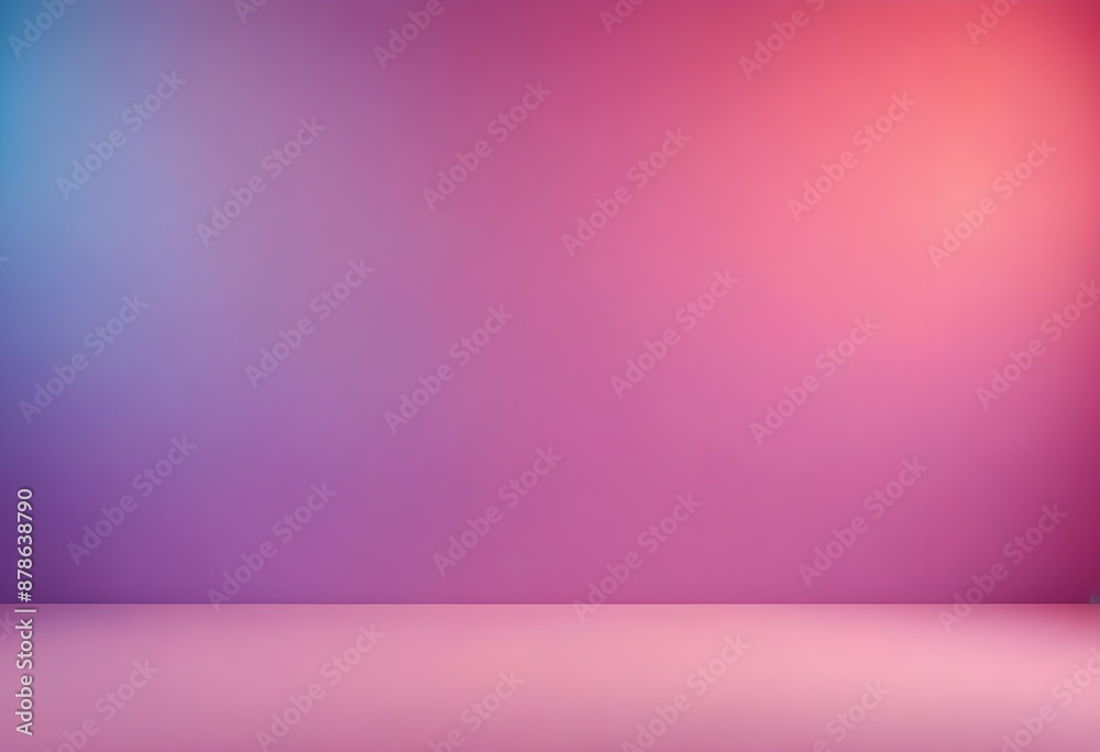 Studio background, Empty Room lilac ombre color wall and flooring. Studio display podium with blurry pink,violet and blue template.Vector banner Futuristic neon for product future cyberspace concept
Studio background, Empty Room lilac ombre color wall and flooring. Studio display podium with blurry pink,violet and blue template.Vector banner Futuristic neon for product future cyberspace concept