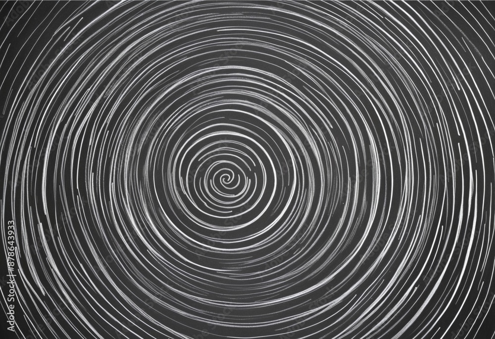 Colorful abstract chalk line art drawing on white background with grunge texture and spirals, perfect for school projects and artistic sketches Colorful abstract chalk line art drawing on white background with grunge texture and spirals, perfect for school projects and artistic sketches