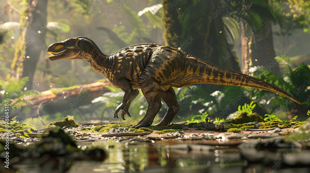 Dinosaur Tyrannosaurus Velociraptor Triceratops Dual Color LED Enseigne Lumineuse Neon Sign Blanc Et Bleu 400 X 300mm St6s43-i3226-wb