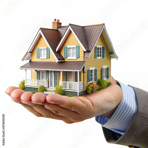 A model of a house realestate
