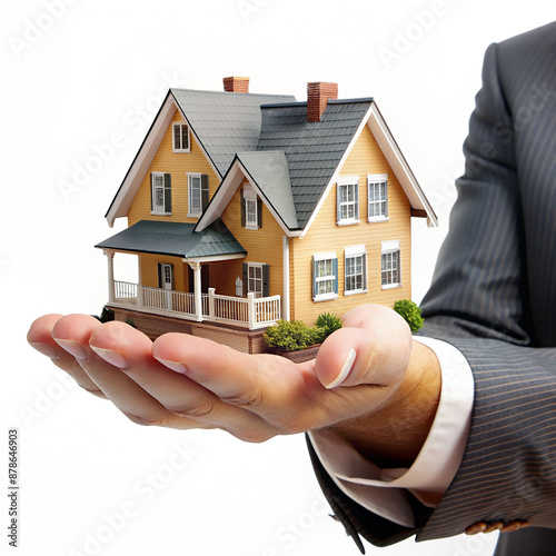 A model of a house realestate
