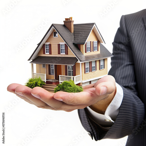 A model of a house realestate
