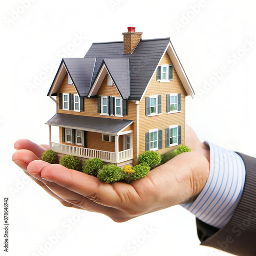 A model of a house realestate
