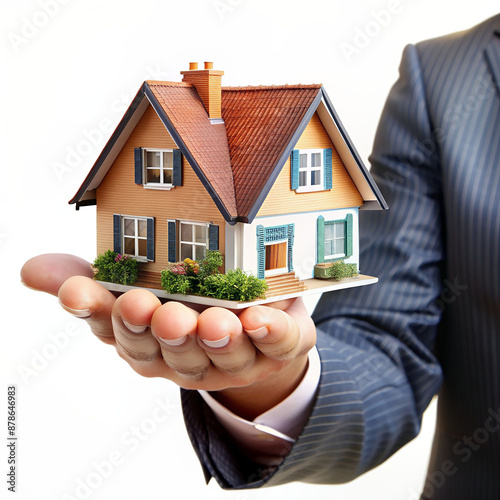 A model of a house realestate
