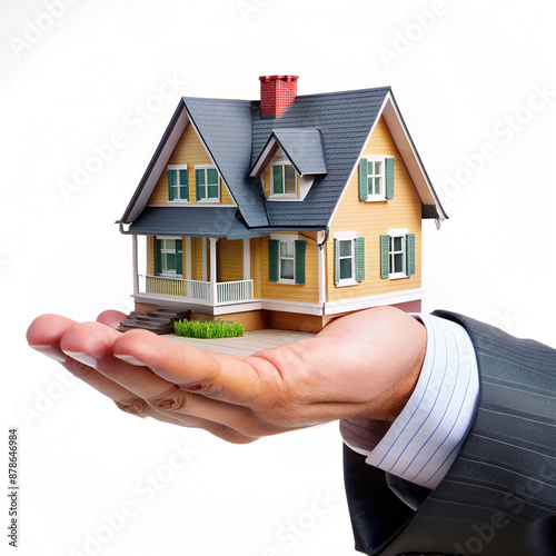 A model of a house realestate
