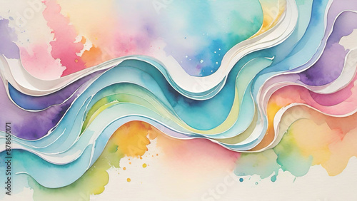 abstract colorful watercolor background

