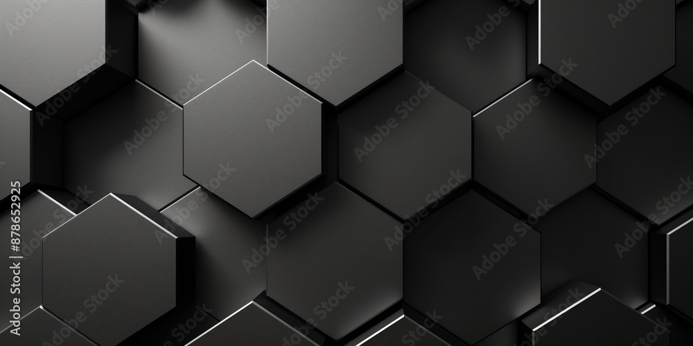 abstract, black 3d hexagonal pattern background design. a sleek black hexagonal modern wallpaper, ideal for contemporary design projects or digital art.
abstract, black 3d hexagonal pattern background design. a sleek black hexagonal modern wallpaper, ideal for contemporary design projects or digital art.