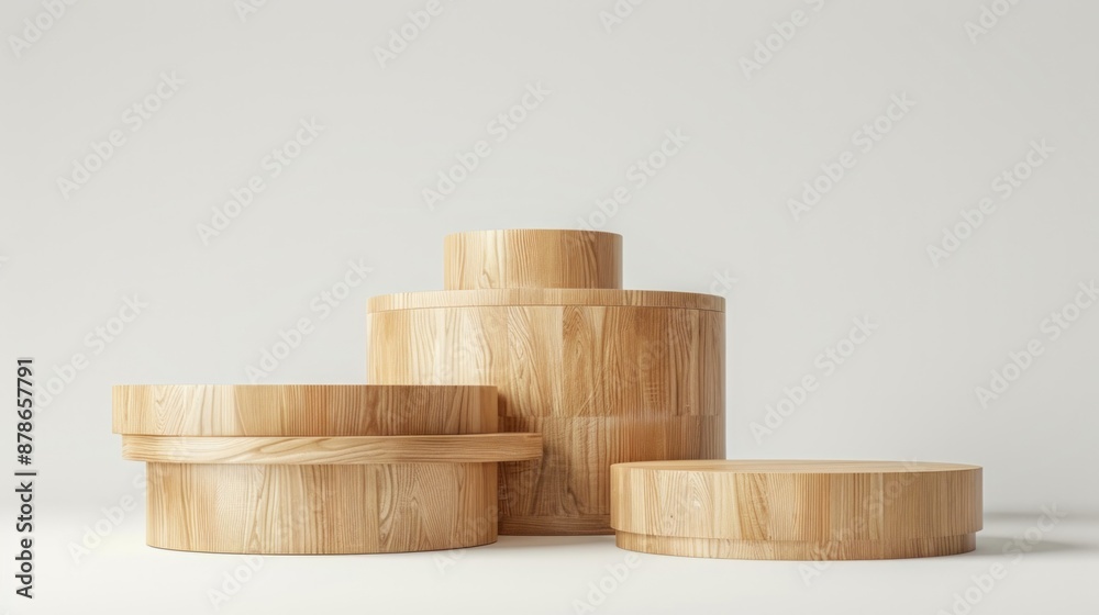 wooden round podiums, modern pedestals and platforms, stand stages, cylinders, wooden round podiums, modern pedestals and platforms, stand stages, cylinders,