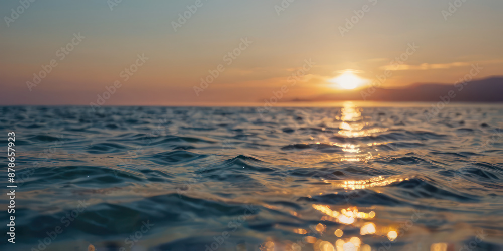 Obraz premium sunset on the beach