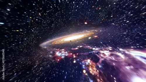 galaxy in space