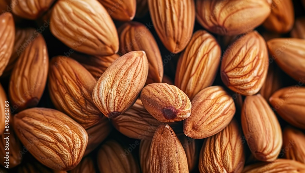 Almonds with Natural Patterns Almonds with Natural Patterns