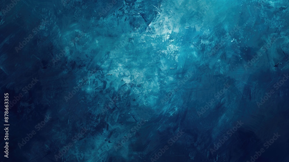 Obraz premium Versatile Blue Abstract Background with Copy Space for Various Uses