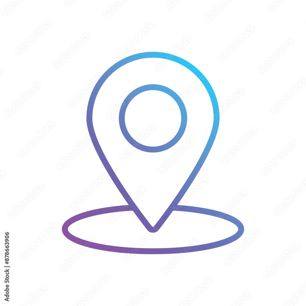 Map Pin vector icon Map Pin vector icon