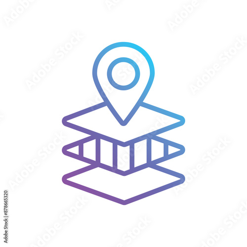 Map Layers vector icon